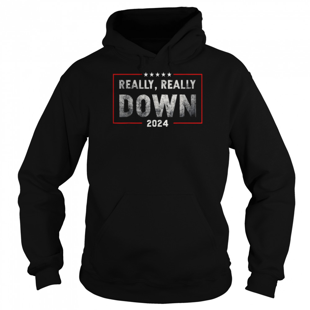 Really really down joe Biden Shirt Unisex Hoodie