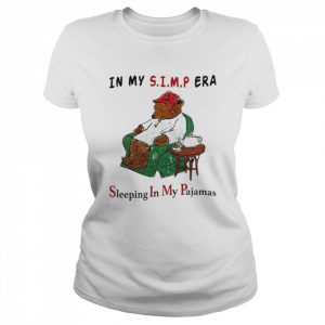 Respectful memes in my simp era sleeping in my pajamas  Classic Women's T-shirt