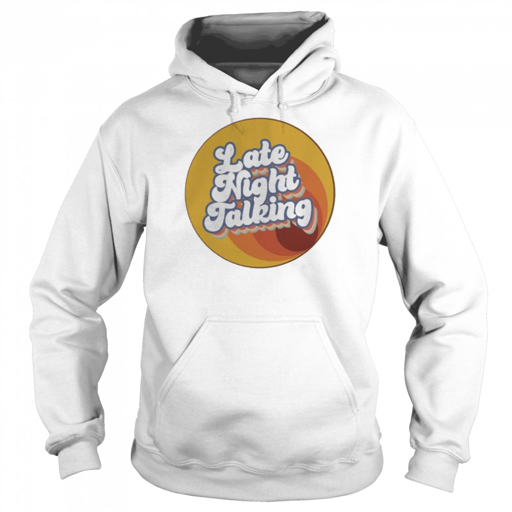 Retro Late Night Talking Shirt Unisex Hoodie