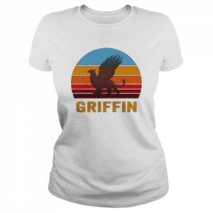 Retro Vintage Style Sunset Griffin Legendary Creature Shirt Classic Women's T-shirt