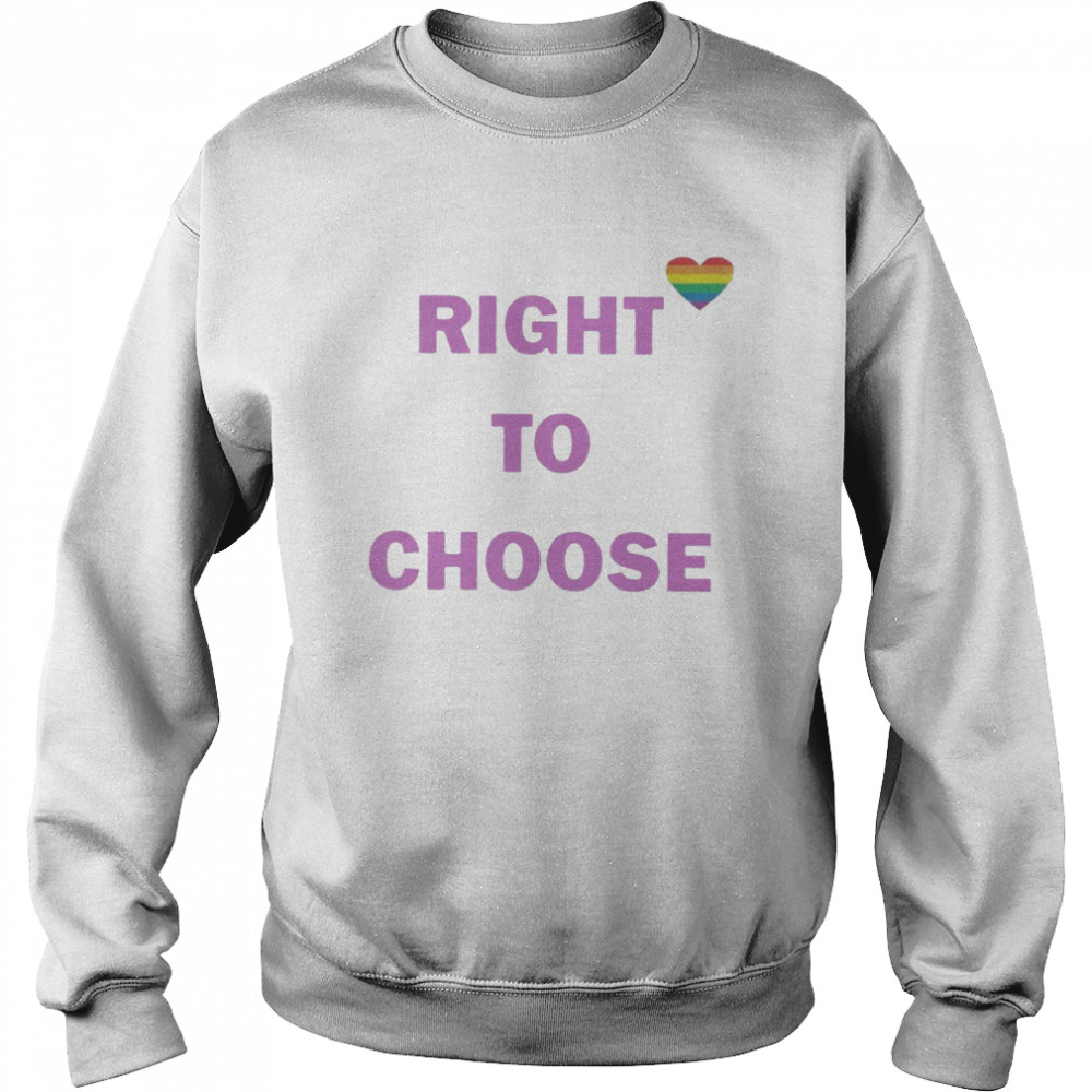 Right to choose ryan gerritsen jagmeet  Unisex Sweatshirt