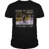 Running The Country Is Like Riding A Bike Falls Off Bike Shirt Classic Men's T-shirt