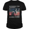 Running The Coutry Is Like Riding A Bike Joe Biden Retro Tee Shirt Classic Men's T-shirt