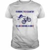 Running the Country is Like Riding A Bike Biden T-Shirt Classic Men's T-shirt