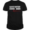 Save water drink beer  Classic Men's T-shirt