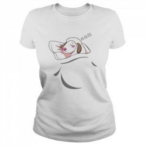 Sheep Sleeping Animal Nap Napping Slumber  Classic Women's T-shirt