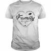 Side By Side Or Miles Apart Family Heart Family Shirt Classic Men's T-shirt