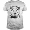 Simmer Down Cowboy Rodeo Western  Classic Men's T-shirt