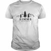 Simms Montana Mountains Shirt Classic Men's T-shirt