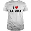 Simone I love lucki I heart lucki  Classic Men's T-shirt