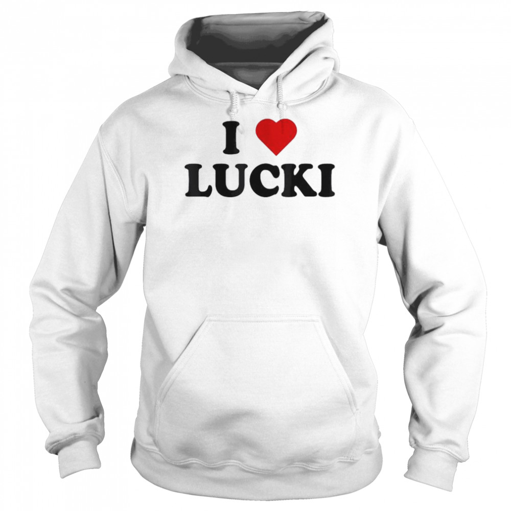 Simone I love lucki I heart lucki  Unisex Hoodie