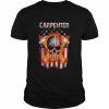 Skull Carpenter American flag  Classic Men's T-shirt