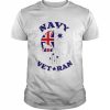 Skull Navy Veteran  Classic Men's T-shirt