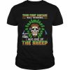 Skull Your First Mistake Was Thinking I Was On The Sheep Shirt Classic Men's T-shirt