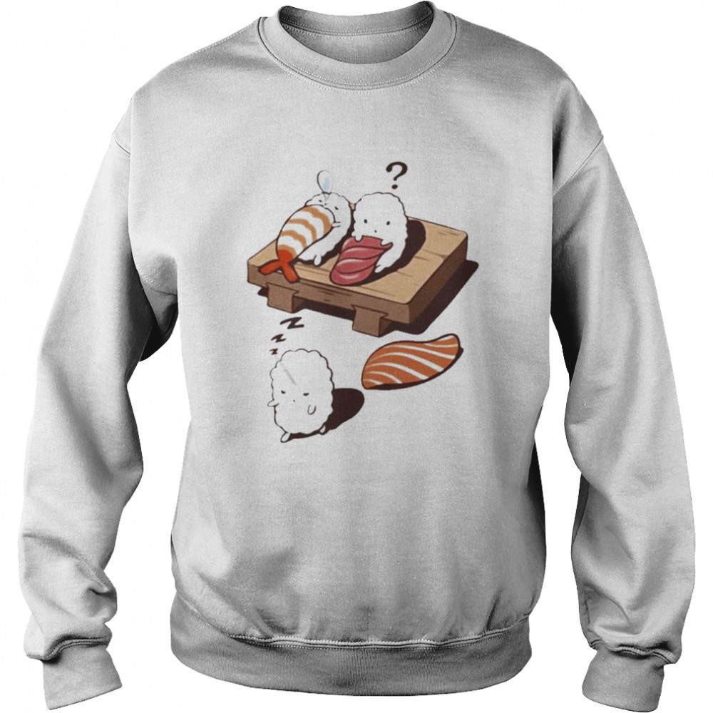 Sleep Walking Sushi Shirt Unisex Sweatshirt