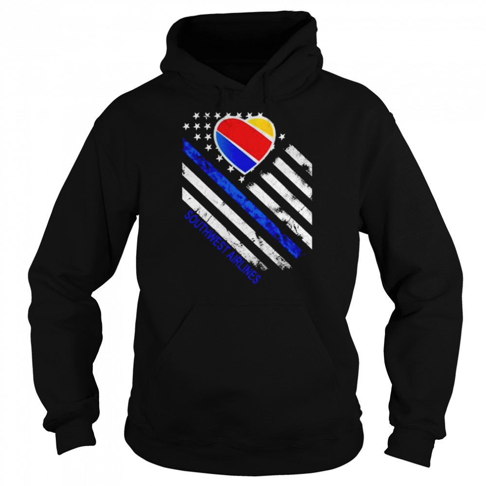 Southwest Airlines Flag T- Unisex Hoodie