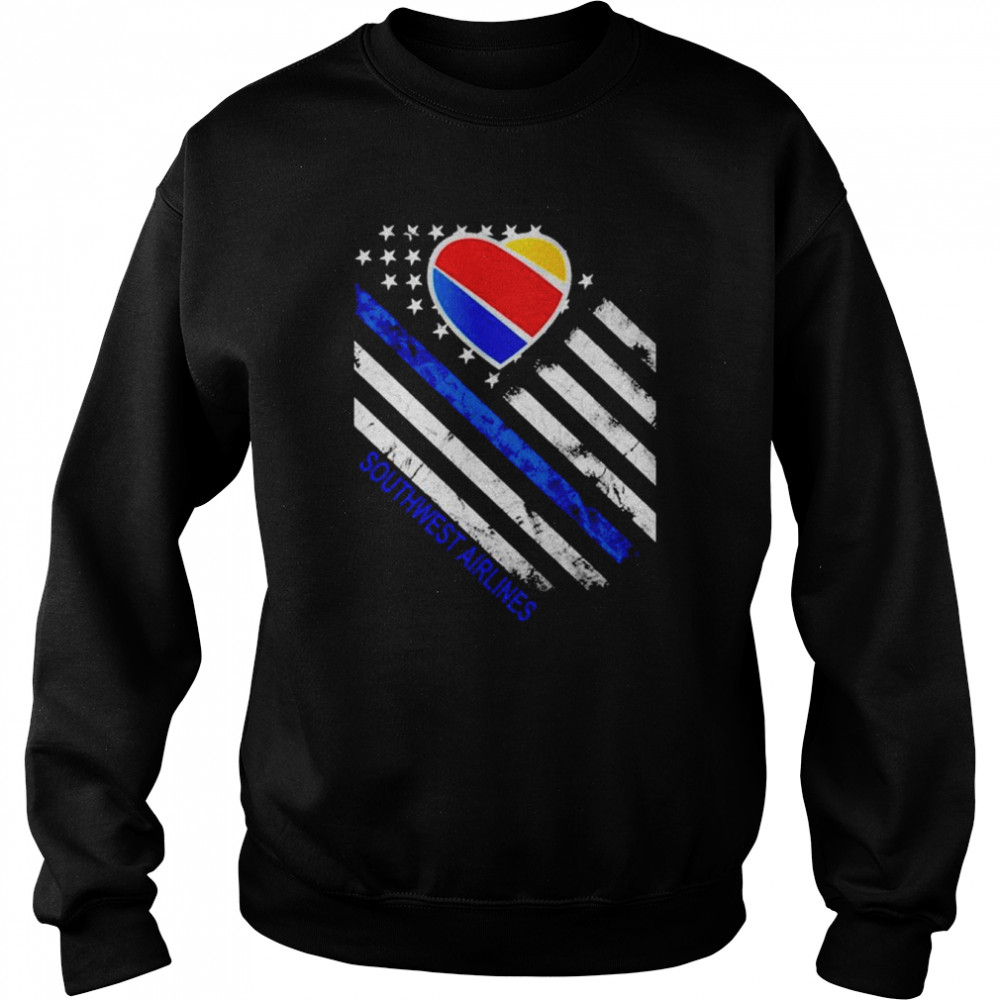 Southwest Airlines Flag T- Unisex Sweatshirt