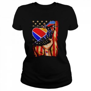 Southwest Airlines USA Flag  Classic Women's T-shirt