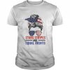 Stars Stripes And Equal Rights Messy Bun 2022 Shirt Classic Men's T-shirt