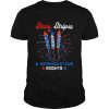 Stars Stripes And Reproductive Rights Patriotic 4th Of July Shirt Classic Men's T-shirt