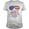 Stars Stripes Reproductive Rights 4th July  Classic Men's T-shirt