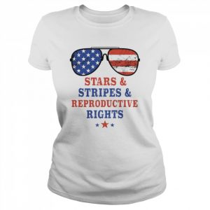 Stars Stripes Reproductive Rights 4th July  Classic Women's T-shirt