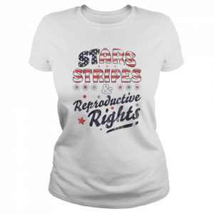 Stars Stripes Reproductive Rights Patriotic 4th Of July Cute T-Shirt Classic Women's T-shirt