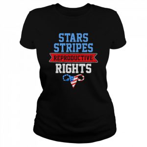 Stars Stripes Reproductive Rights, Patriotic 4th Of July Shirt Classic Women's T-shirt