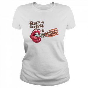 Stars stripes reproductive rights  Classic Women's T-shirt