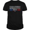 Stars stripes reproductive rights patriotic 4th of july  Classic Men's T-shirt