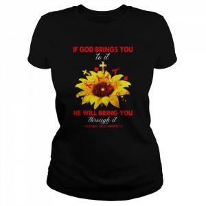 Substance Abuse Awareness If God Brings You To It Warrior Shirt Classic Women's T-shirt