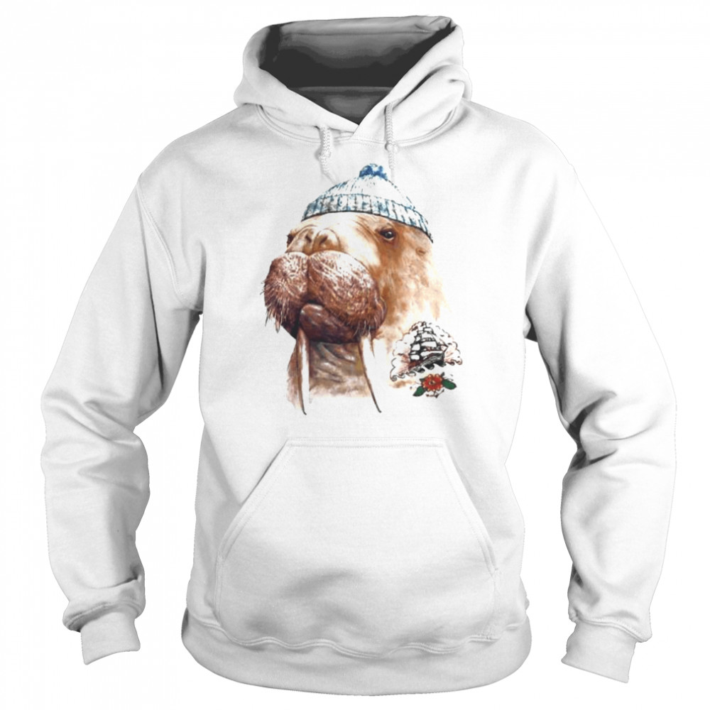 Tattooed walrus  Unisex Hoodie