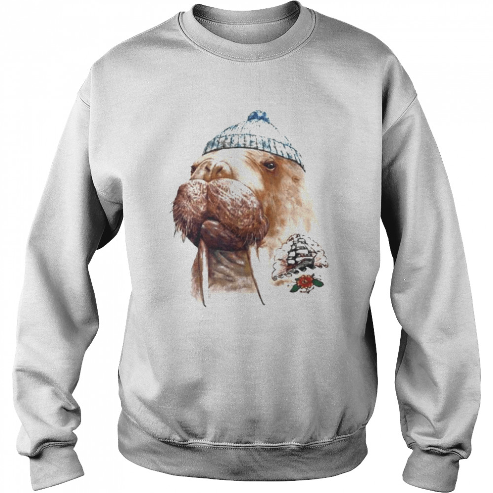 Tattooed walrus  Unisex Sweatshirt