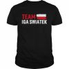 Team Iga Swiatek Poland Flag  Classic Men's T-shirt