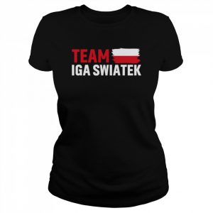 Team Iga Swiatek Poland Flag  Classic Women's T-shirt