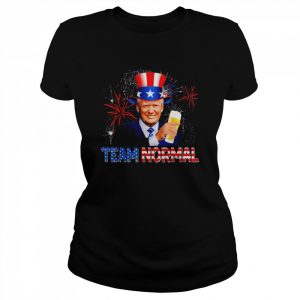 Team Normal 2022 USA America Flag #TEAMNORMAL Pro Trump 2024 T-Shirt Classic Women's T-shirt