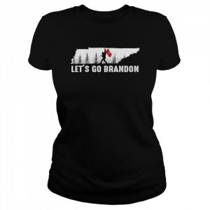 Tennessee America Bigfoot Let’s Go Brandon Shirt Classic Women's T-shirt