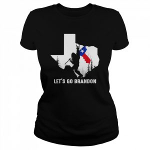 Texas America Bigfoot Let’s Go Brandon Shirt Classic Women's T-shirt