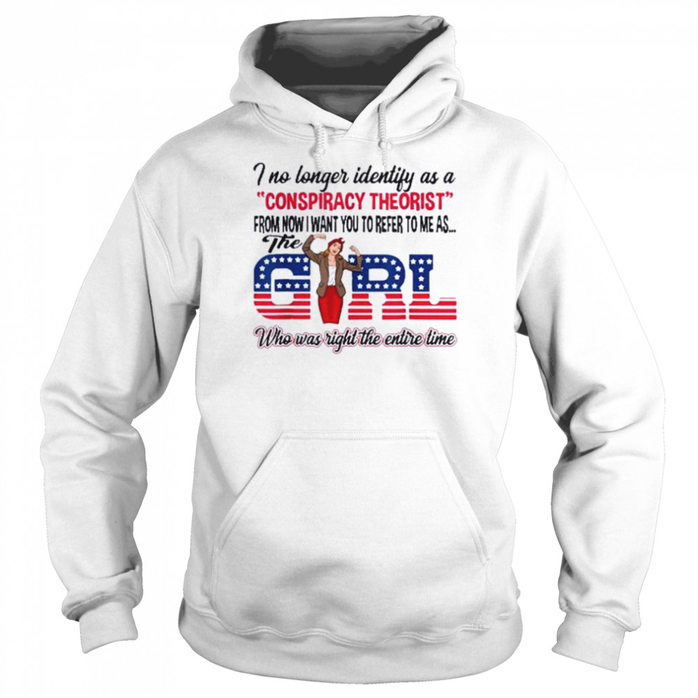 The Girl Who Was Right Biden Anti Democrat Shirt Unisex Hoodie