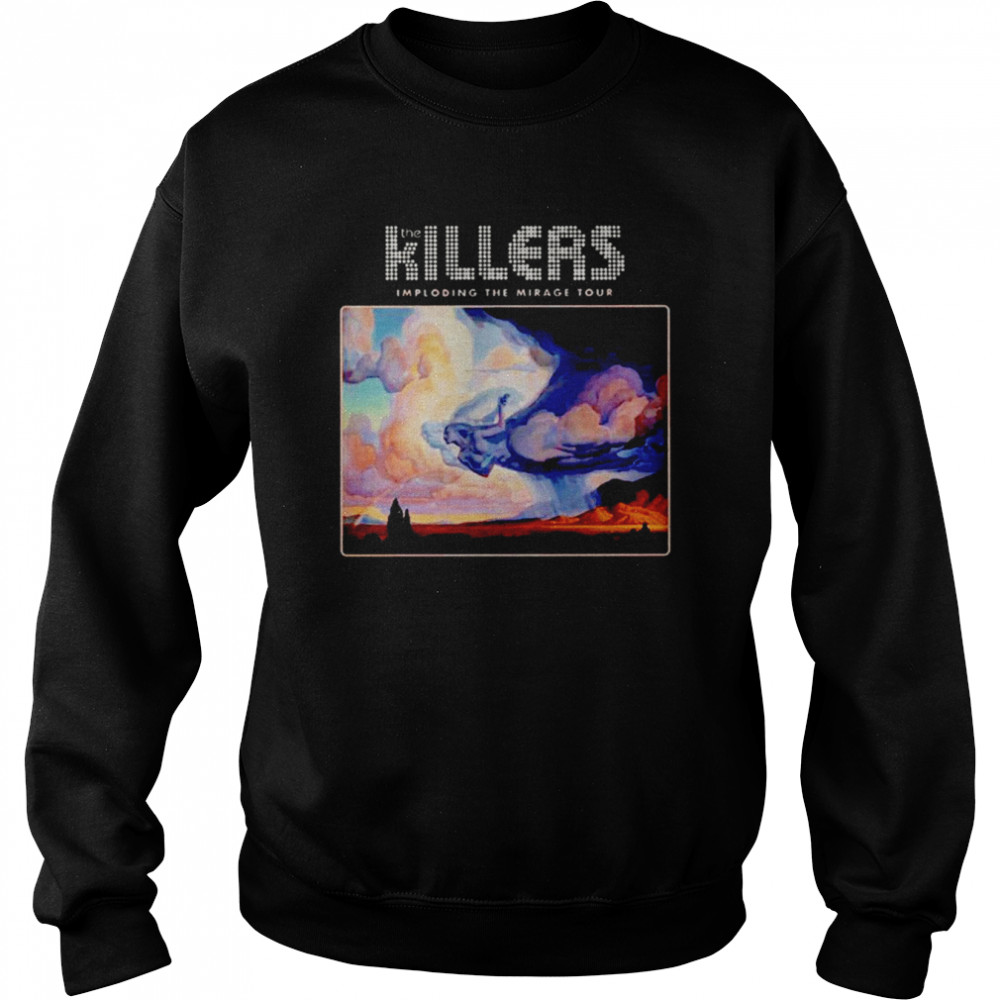 The killers imploding the mirage concert tour  Unisex Sweatshirt