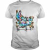 Tie Dye leopard Peace Out Pre-K Last Day Of School Shirt Classic Men's T-shirt