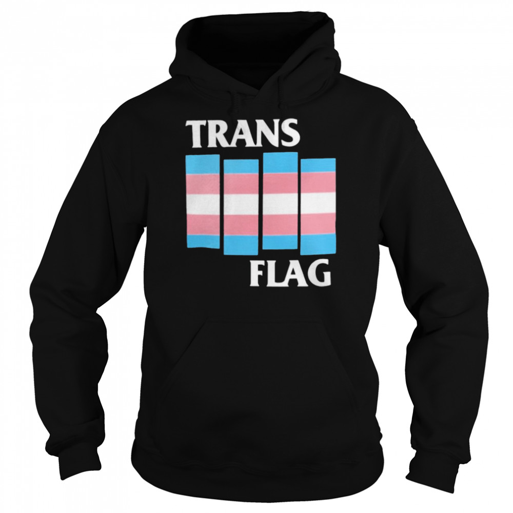 Trans Flag Shirt Unisex Hoodie