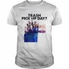 Trash pick up day  Classic Men's T-shirt