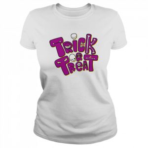 Trick Or Treat Funny Halloween  Classic Women's T-shirt