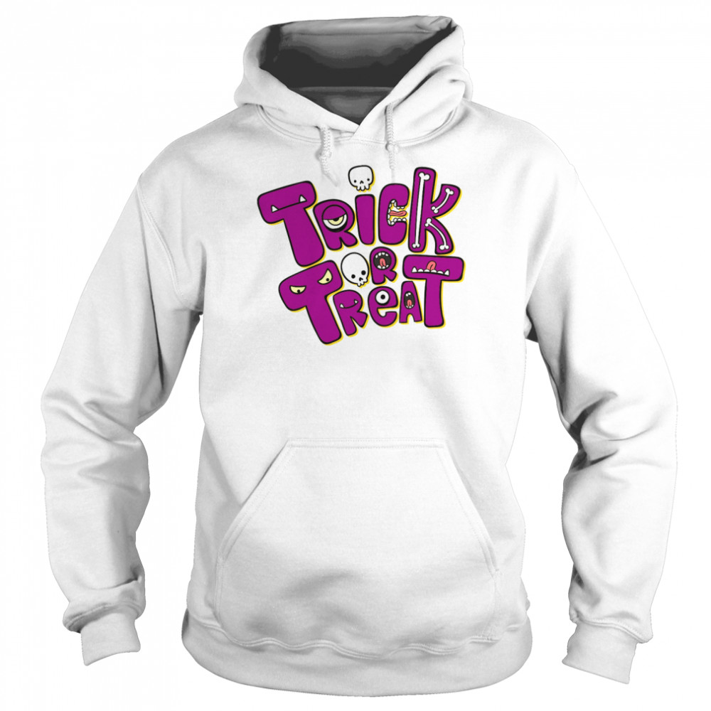 Trick Or Treat Funny Halloween  Unisex Hoodie