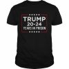 Trump 20-24 years in prison Trump is a criminal  Classic Men's T-shirt