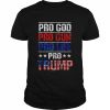 Trump 2024 American flag vintage maga Trump 2024  Classic Men's T-shirt