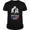 USA America Bigfoot Proud To Be An Ultra Maga Member Shirt Classic Men's T-shirt