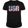 USA US Flag Patriotic 4th Of July America Shirt Classic Men's T-shirt