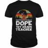 Unapologetically Dope 1st Grade Teacher Vintage Shirt Classic Men's T-shirt